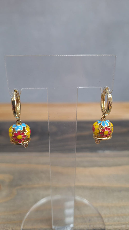 Orecchini campanella margherite