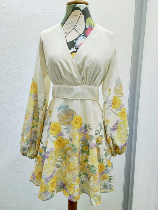 Pink Pepper abito fiori