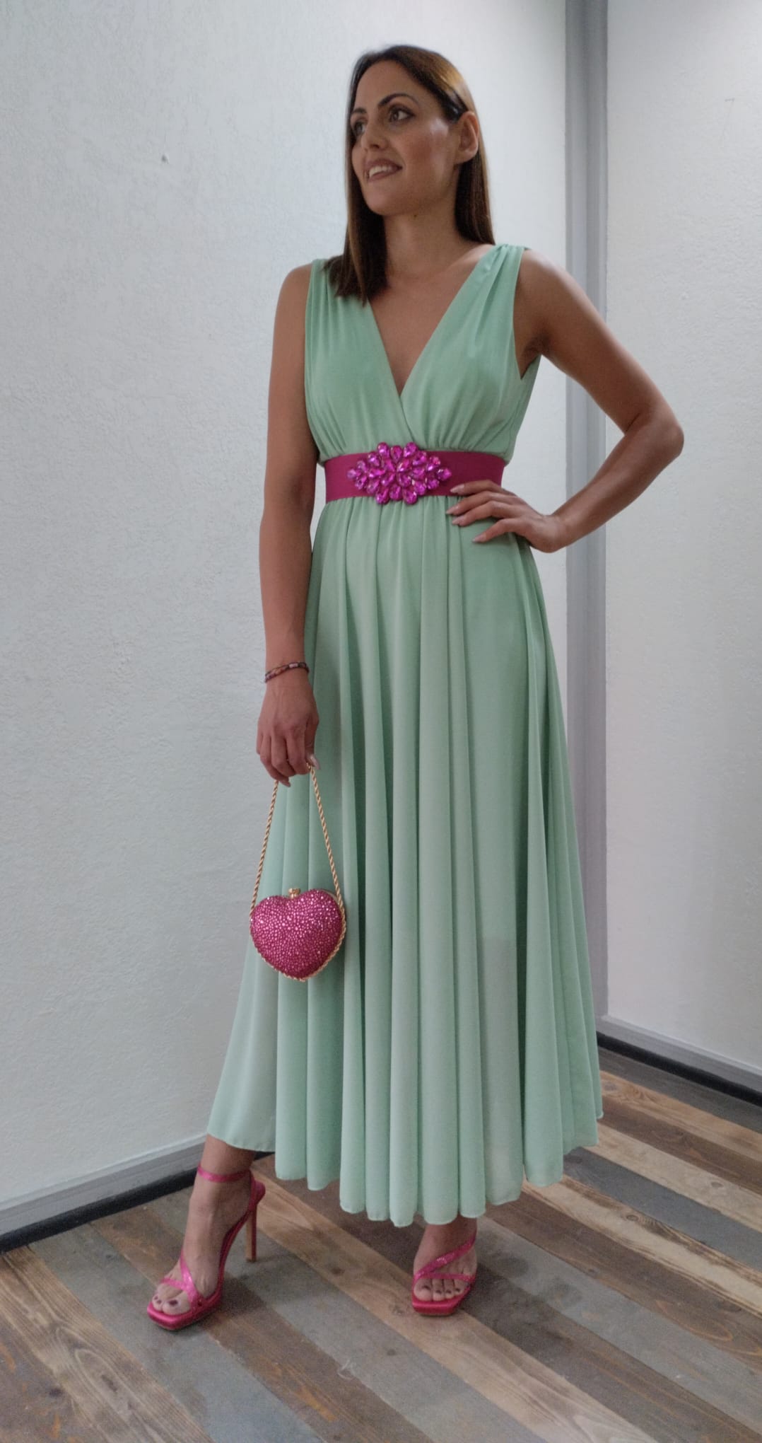 Abito elegante impero