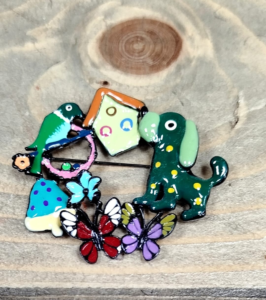 Spilla animaletti mix