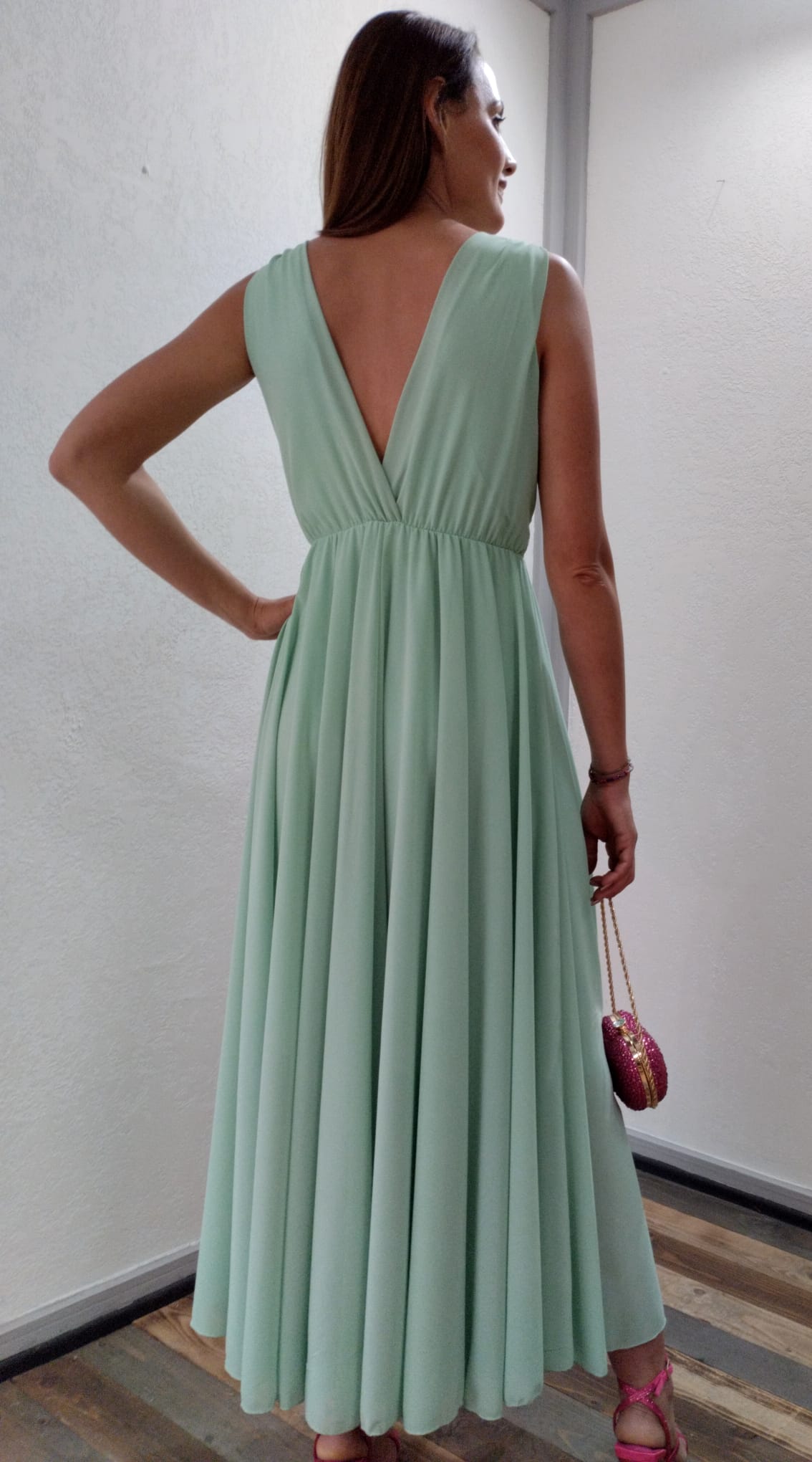 Abito elegante impero