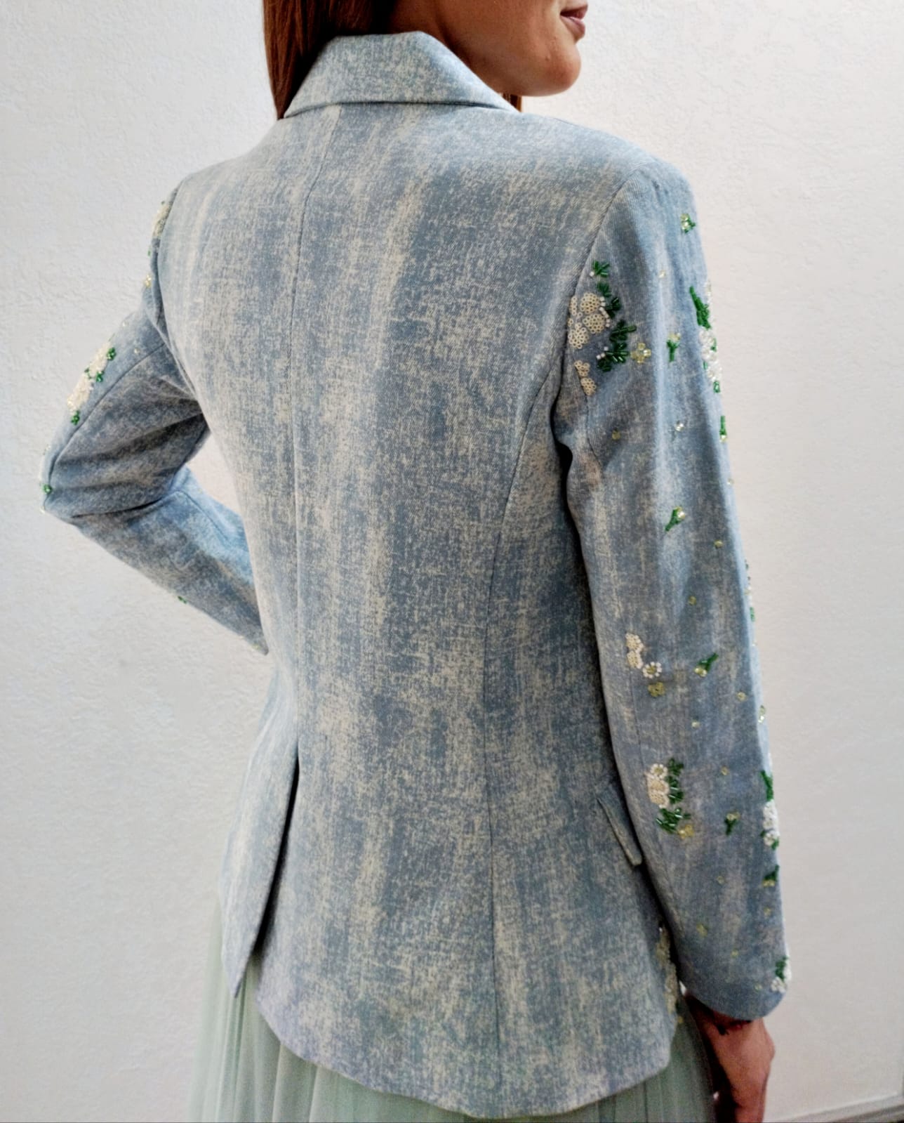 Pink Pepper Giacca denim