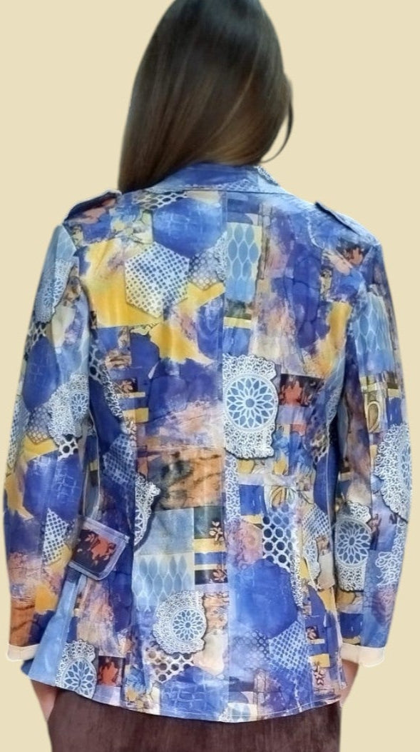 Pantalone palazzo effetto velluto