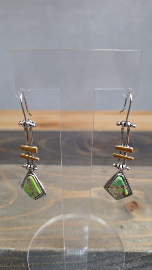 Orecchini pendenti stile etnico