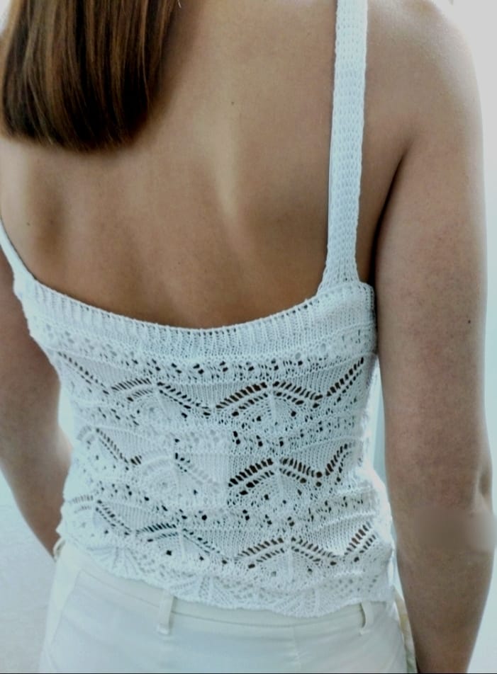 Canotta in filo di cotone