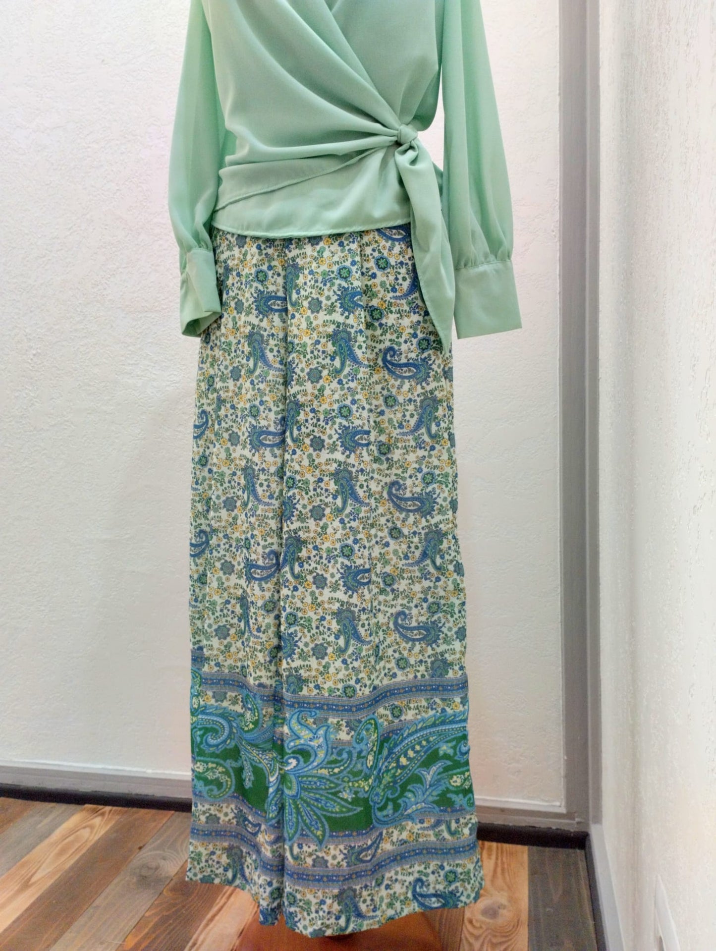 Pink Pepper pantalone paisley