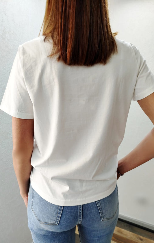 T-shirt orsetto con cappello