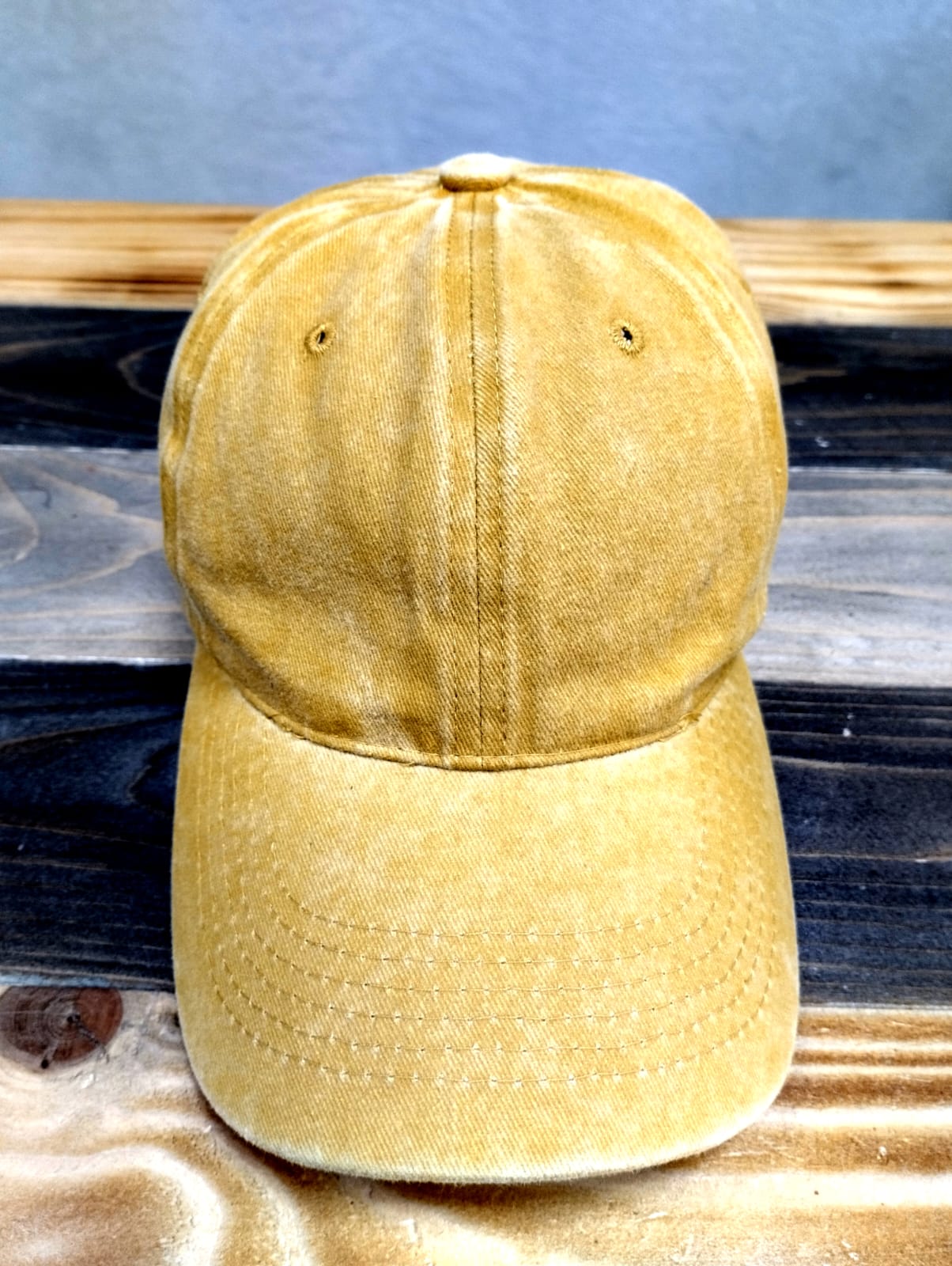 Cappello in cotone délavé