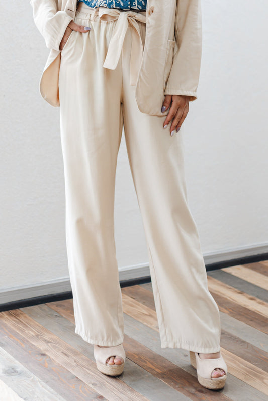 Pantalone con cintura