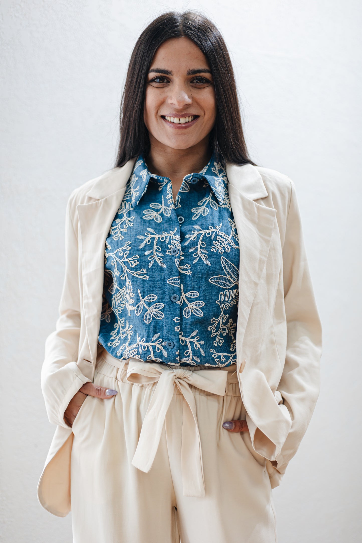 Giacca destrutturata