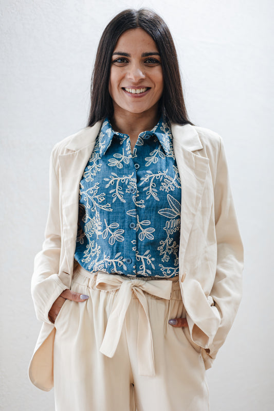 Giacca destrutturata