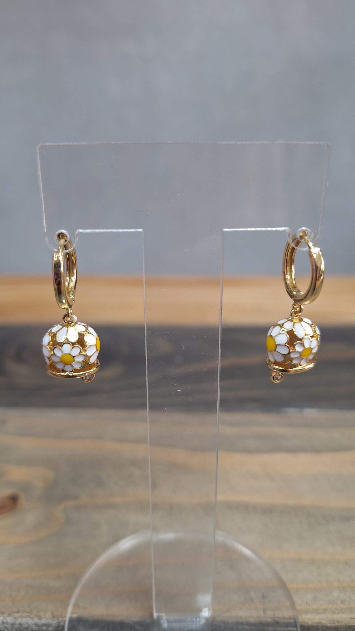 Orecchini campanella margherite