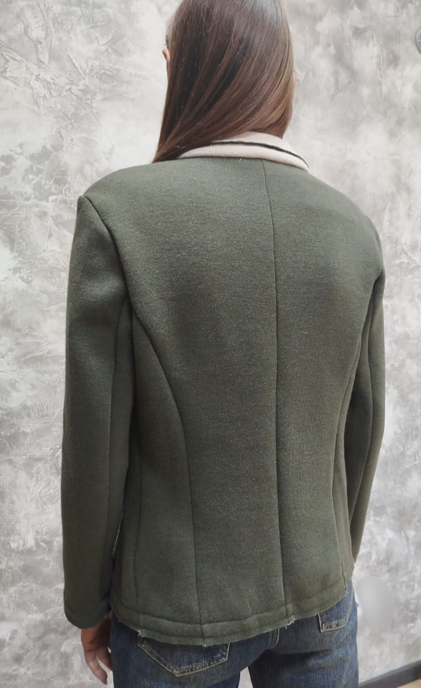 Giacca destrutturata