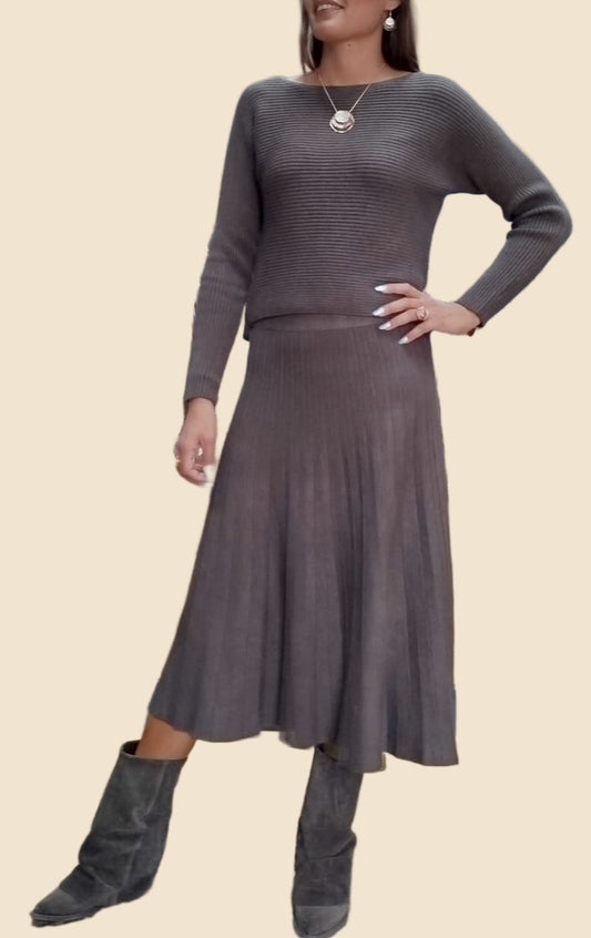 Gonna in morbida viscosa