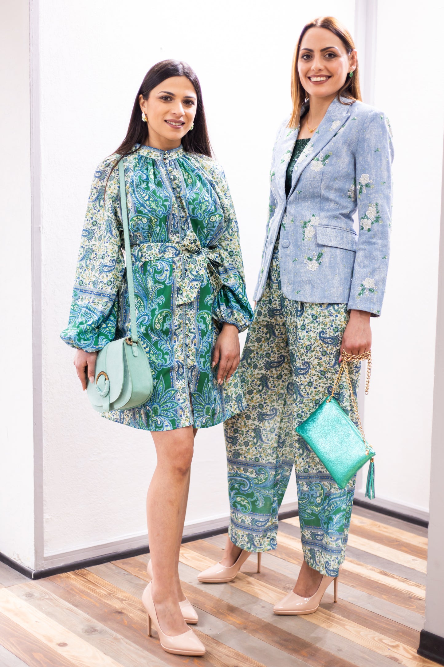 Pink Pepper pantalone paisley