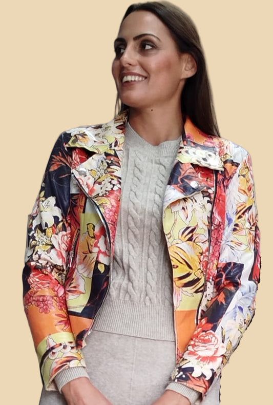 Chiodo Rose a contrasto