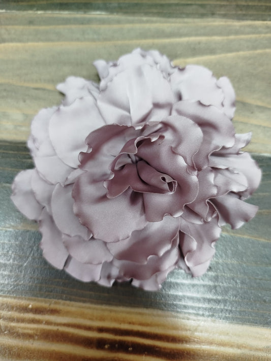 Spilla fiore raso media