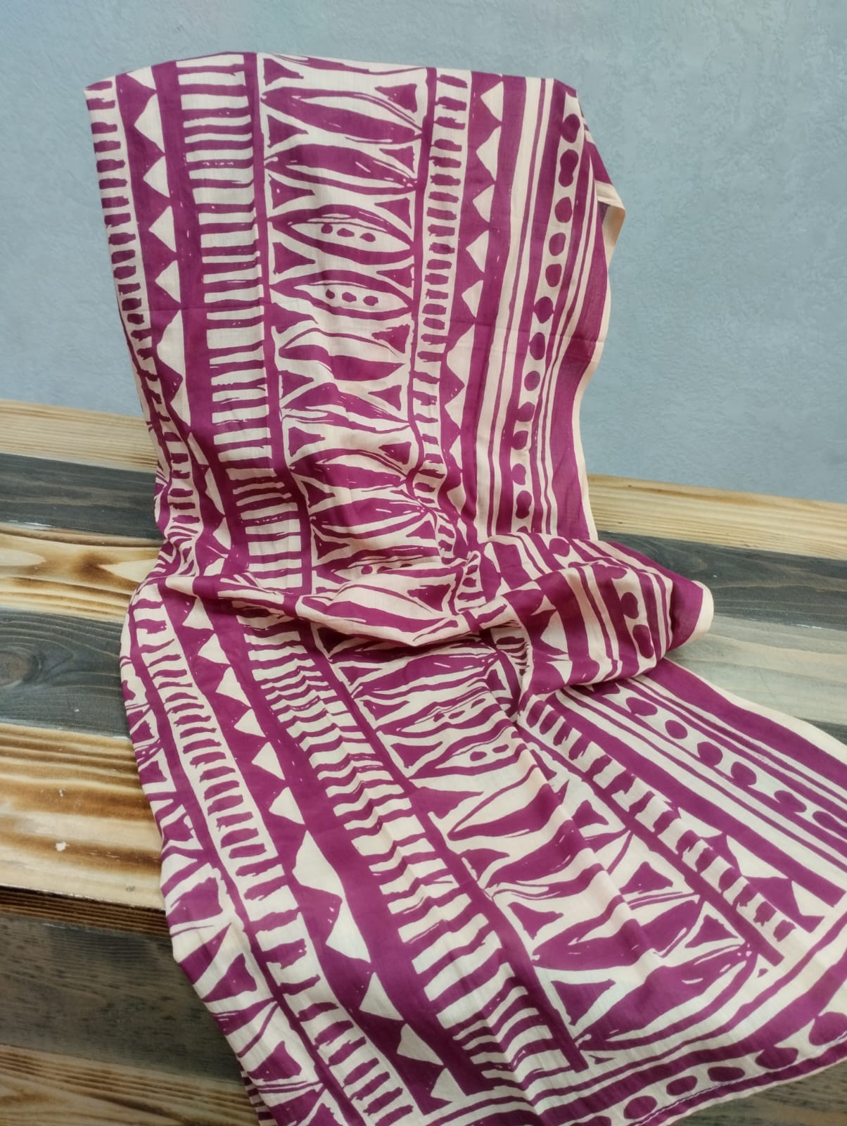 Foulard etnico fuxia