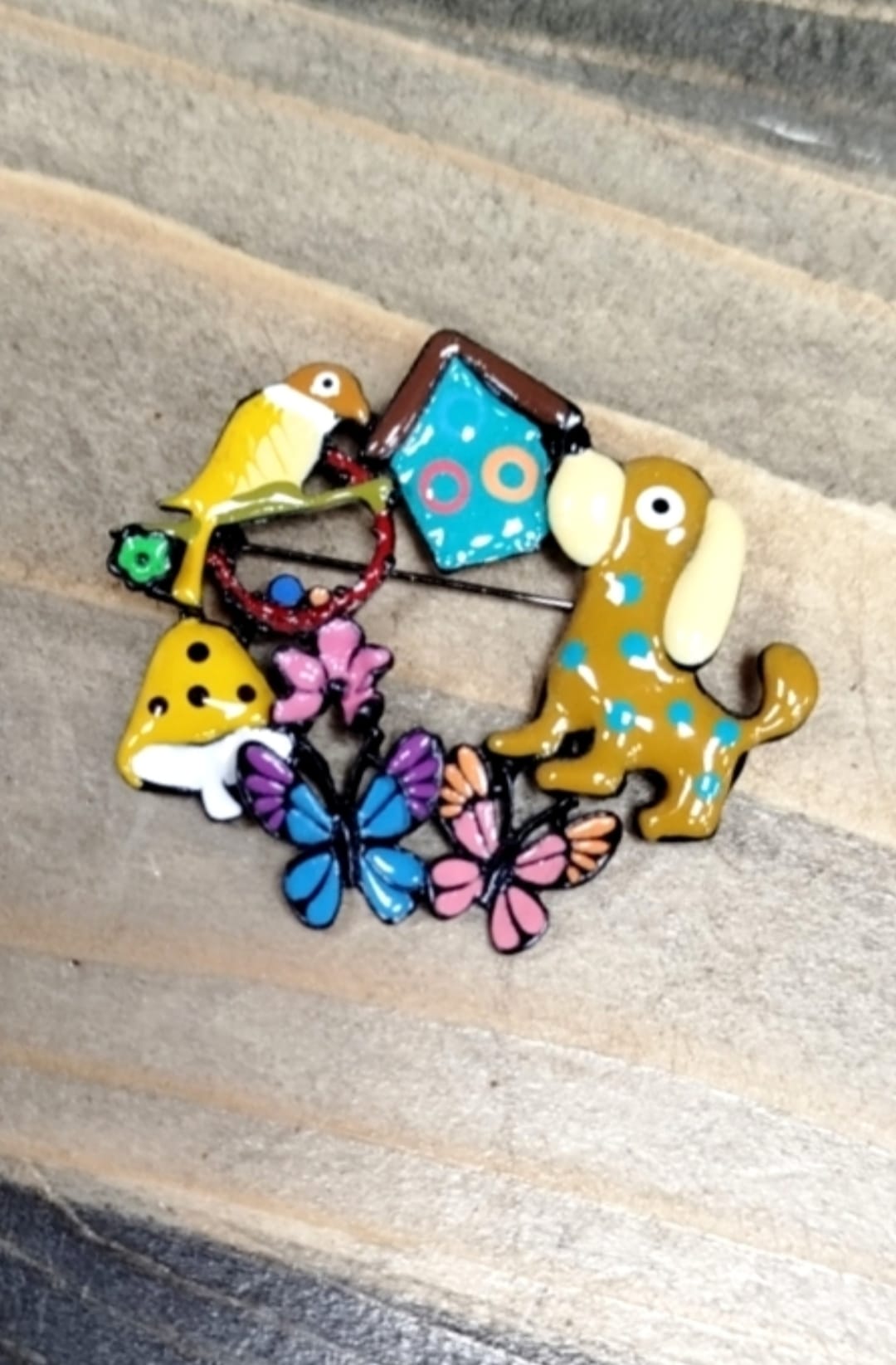 Spilla animaletti mix