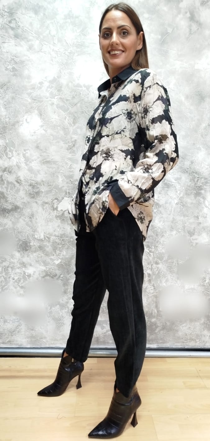 Camicia fantasia fiori