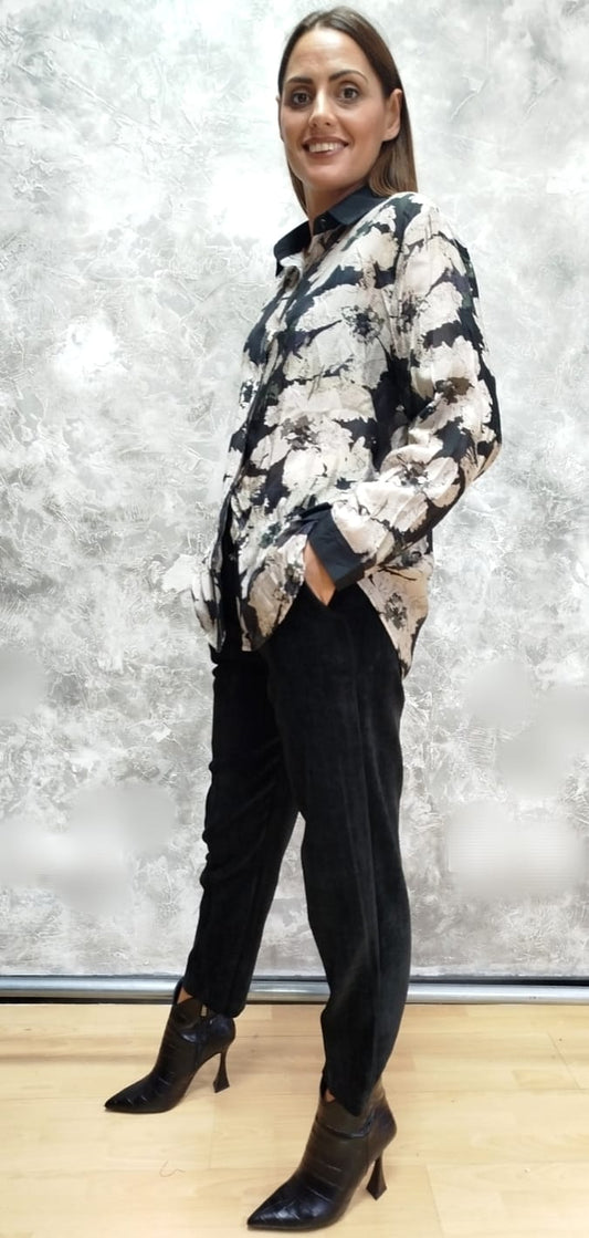 Camicia fantasia fiori