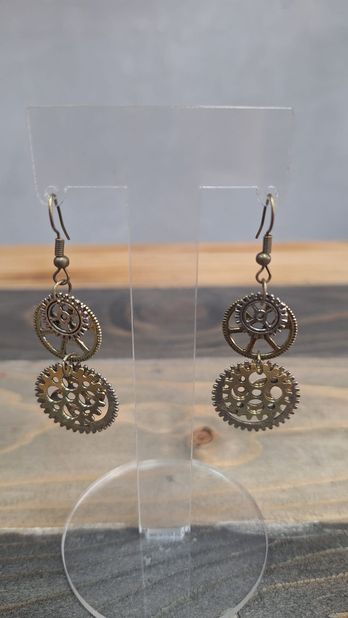 Orecchini ingranaggi