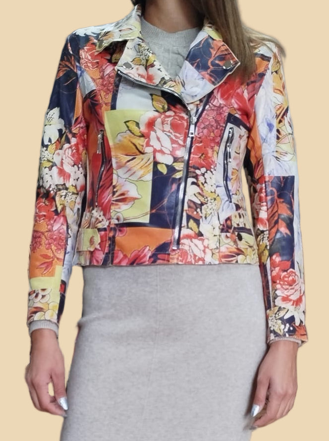 Chiodo Rose a contrasto