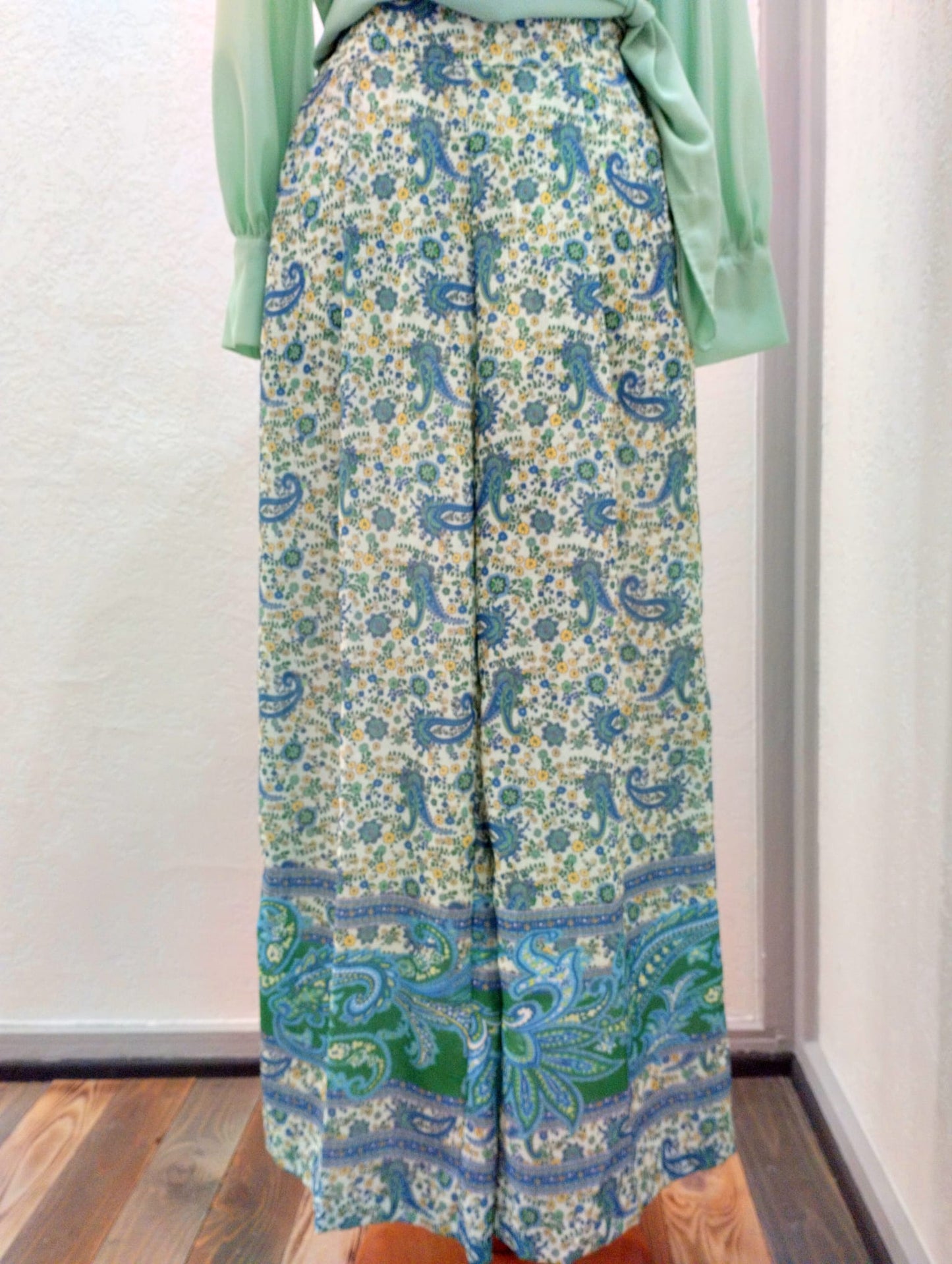 Pink Pepper pantalone paisley