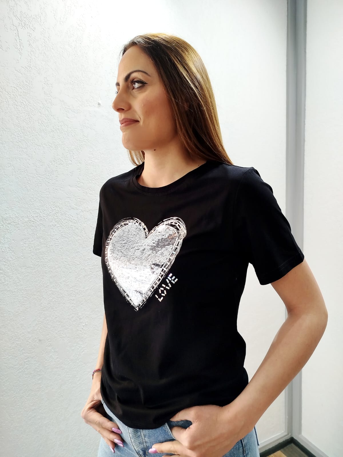 T-shirt cuore