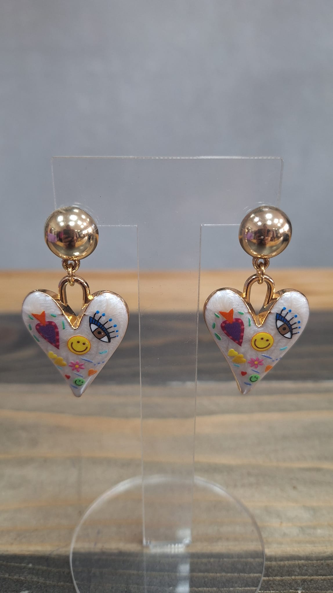 Orecchini cuore Rhapsody