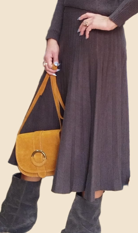 Gonna in morbida viscosa