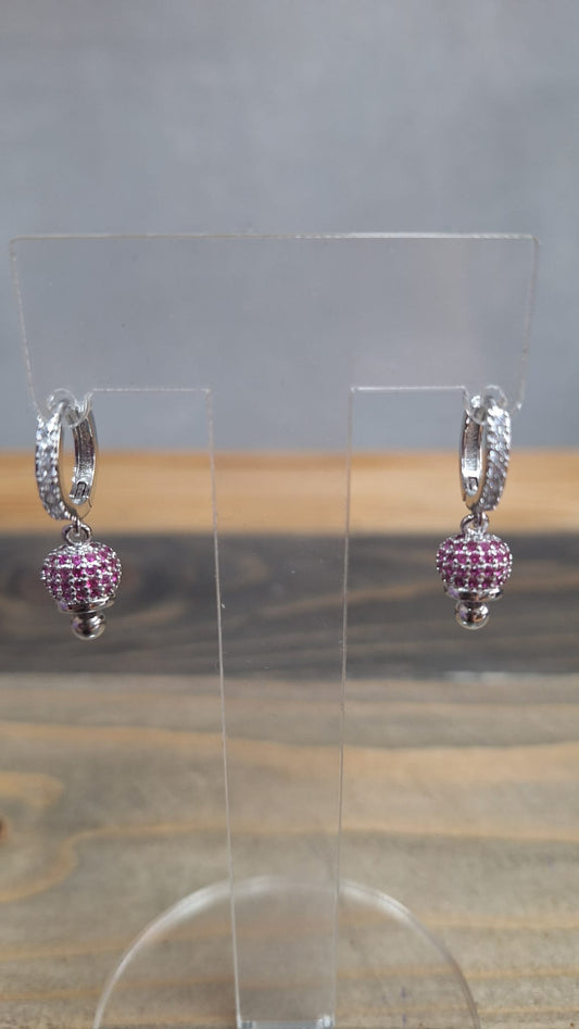 Orecchini campanella con strass