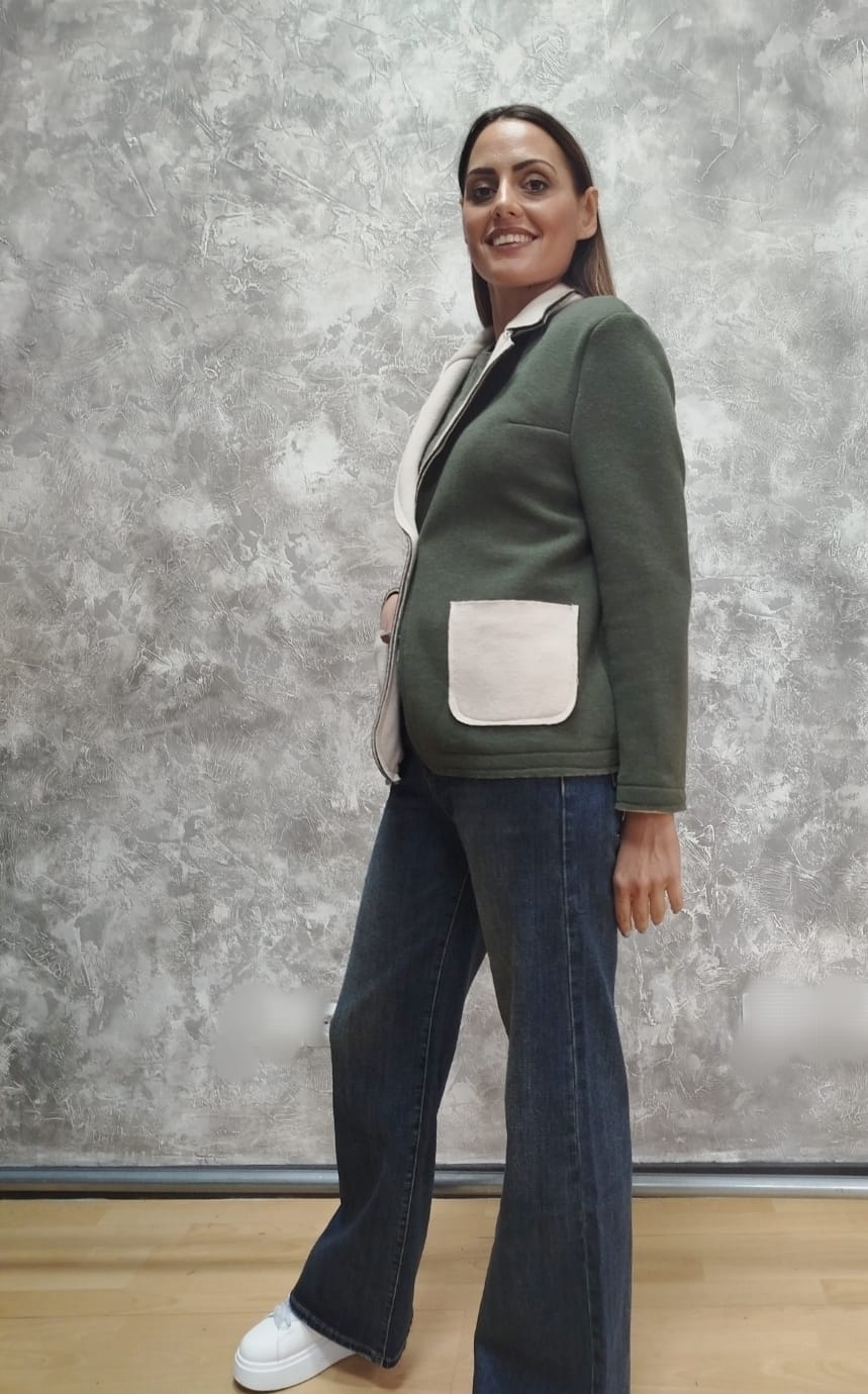 Giacca destrutturata